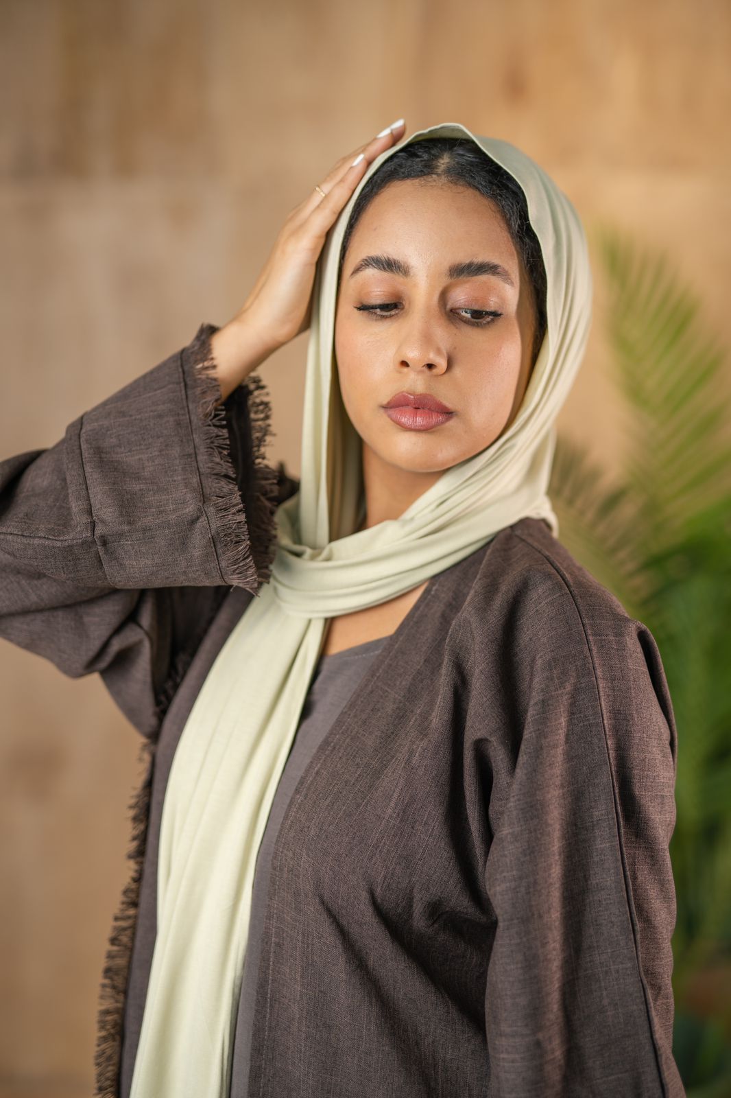 Sheila Scarf - Pale green